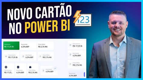 Novo Cartão Power BI Novidade Incrível YouTube