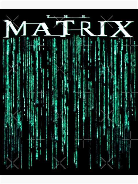 The Matrix Movie Code Logo 4 Resurrections 2021 Poster For Sale