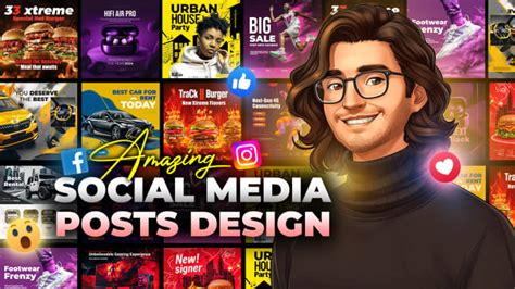 Create Eye Catching Social Media Post Designs For Instagram Facebook