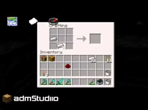 Admstudiio Minecraft Jak Zrobic Kompas Youtube