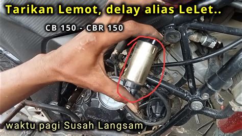 Penyebab Tarikan Motor Injeksi Lemot Delay Alias Lelet YouTube