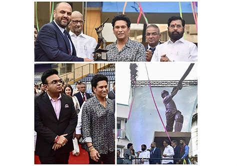 Sachin Tendulkar Statue Unveiled At Wankhede Stadium Sparks Controversy ...