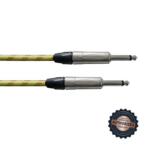 Cordial Peak Premium Instrument Cable Ts Male To Reverb