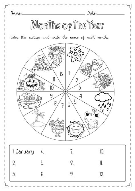 10 Best Free Printable Months Of The Year Chart Pdf For Free At Artofit