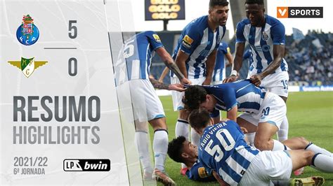 Highlights Resumo FC Porto 5 0 Moreirense Liga 21 22 6