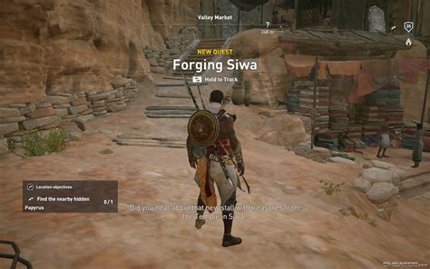 Assassins Creed Origins Guide And Walkthrough Forging Siwa Side Quest