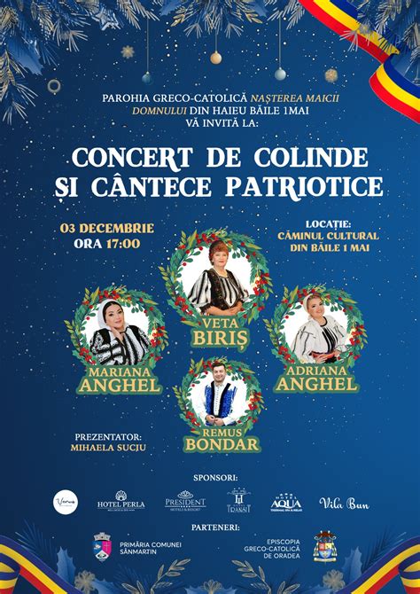 Bihorstiri Ro Concert De Colinde I C Ntece Patriotice La Parohia Greco