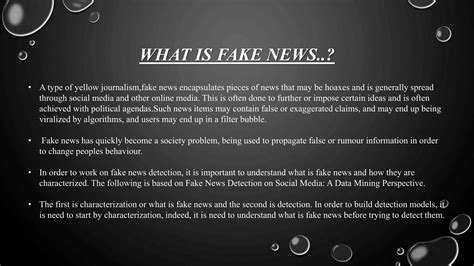 Fake News Detection 1pptx Free Download