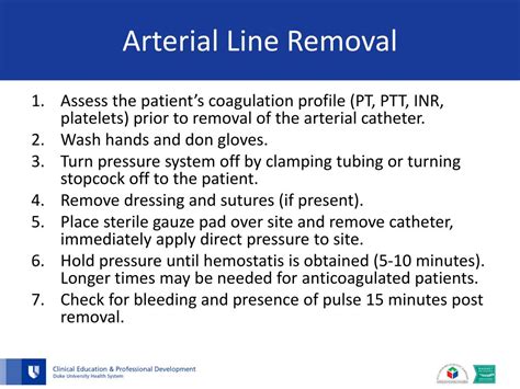 Ppt Arterial Line Management For The Birthing Center Powerpoint