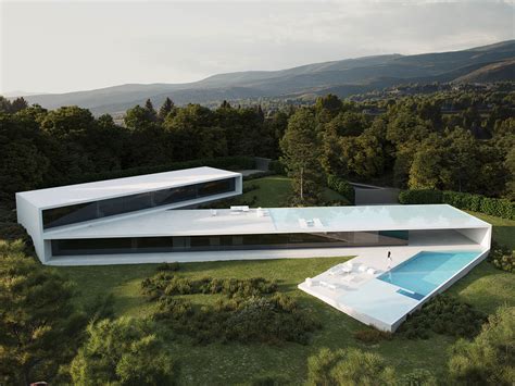 Fran Sylvester Architects Dise Villa Con Bloques Modificados Para