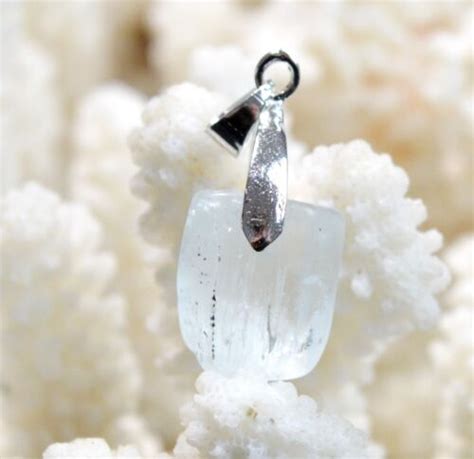 Aigue Marine 23 Carats Pendentif Pierre Naturelle Pakistan FA99