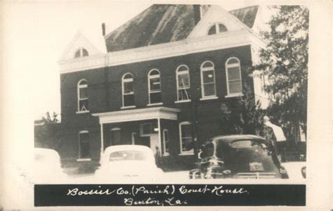 Bossier Parish Courthouse Benton, LA Postcard