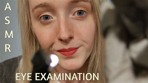 Asmr Realistic Eye Examination Follow The Light Deep Asmr Close