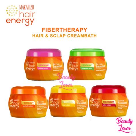 Makarizo Hair Energy Fibertherapy Hair Scalp Creambath Gr