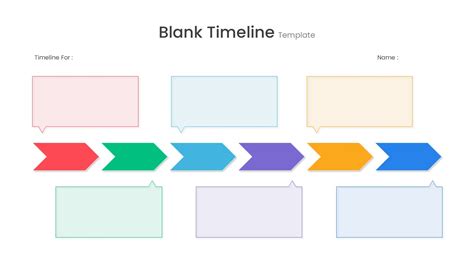 Blank Timeline Template Powerpoint Slidebazaar