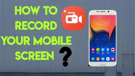 How To Record Mobile Screen Screen Recorder With Internal Audio Youtube