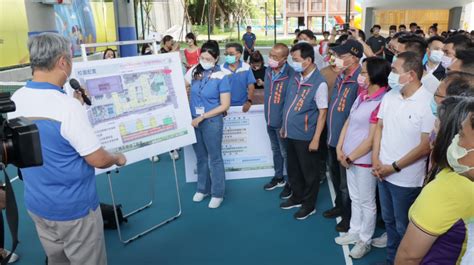 侯友宜三次視察三重光榮國小整建工程 風雨操場及自立廚房完工 生活 Newtalk新聞