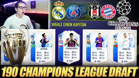 Fifa Rated Champions League Fut Draft Challenge Ultimate