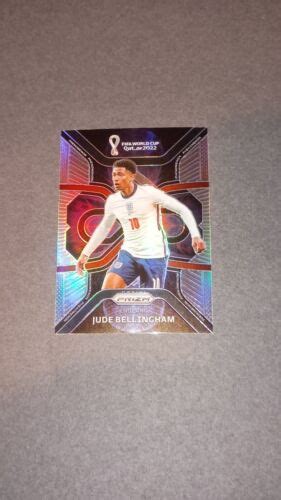 Jude Bellingham Prizm World Cup Qatar Phenomenon Silver Prizm