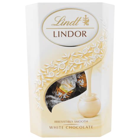 Lindt Lindor White Chocolate Box 200g Chocolate Boxes And Ts