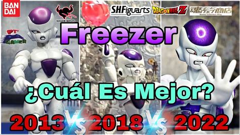 SH Figuarts Cuál Es Mejor Freezer Cuarta Forma V1 2013 V2 2018 o V3