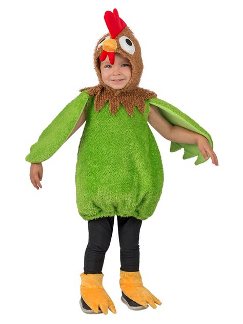 Green Rooster Costume For Toddlers — Costume Super Center