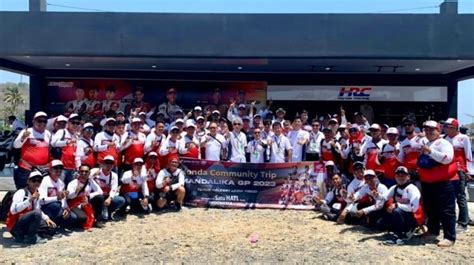 Seru Anggota Komunitas Honda Indonesia Nonton Langsung MotoGP