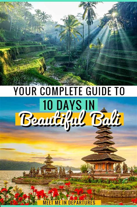 Days In Bali Itinerary Your Perfect Guide On How To Spend Days