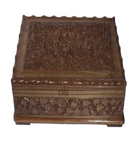 Kashmiri Walnut Wood Jewellery Box At Rs 16576 Piece Wooden Jewelry