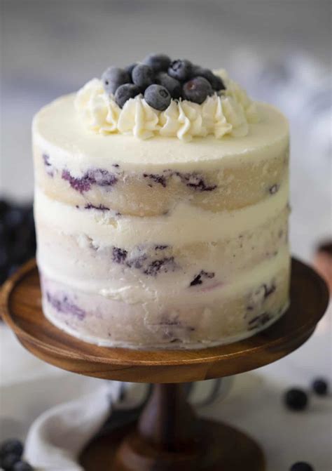 Delicious Buttery Lemon Blueberry Cake Recipe