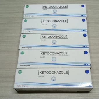 Jual Ketoconazole Krim 10GR 1 PACK ISI 10 TUBE Mengatasi Jamur Kurap