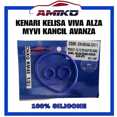 AMIKO SILICONE OIL PUMP FILTER HOUSING O RING PERODUA KELISA KENARI