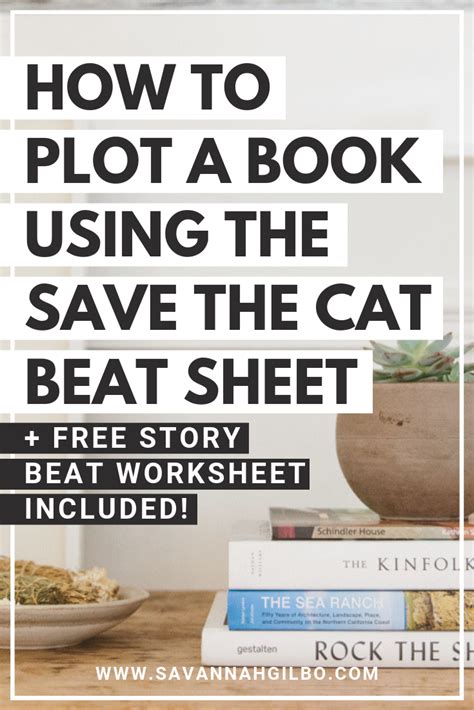 How To Plot A Novel Using The Save The Cat Beat Sheet Savannah Gilbo