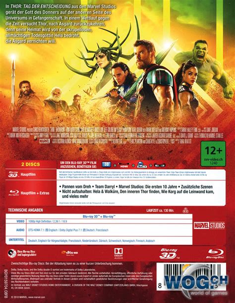 Thor Tag Der Entscheidung Steelbook Edition Blu Ray D Discs