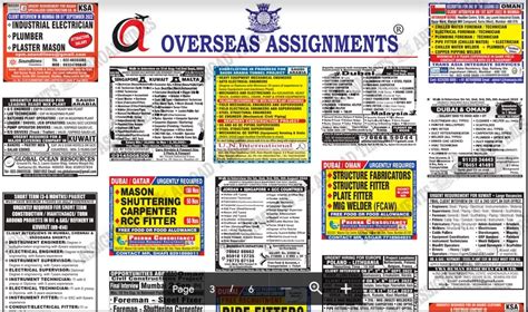 Assignment Abroad Times St August Gulf Jobs Today