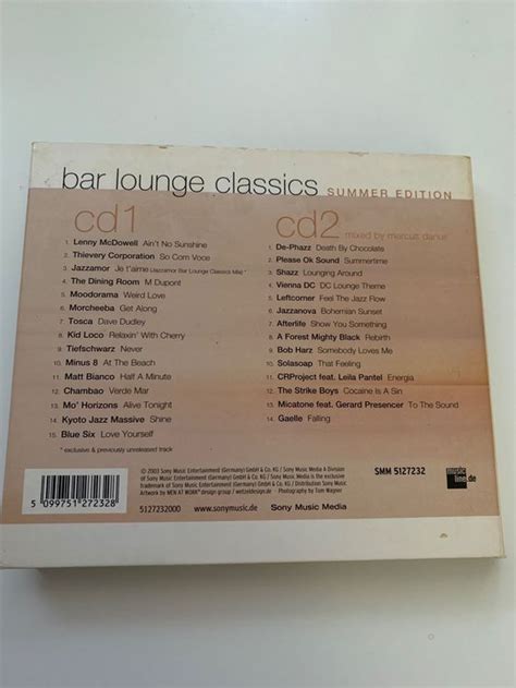 Bar Lounge Classics Summer Edition Xcd Digipack Kaufen Auf Ricardo