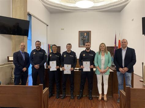 Tres Nuevos Agentes Se Incorporan A La Plantilla De La Polic A Local En