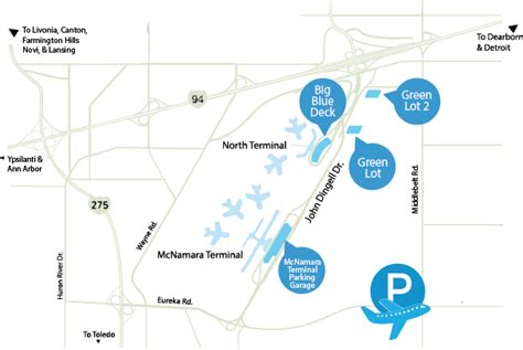 DTW Parking | Compare & Save with ParkFellows