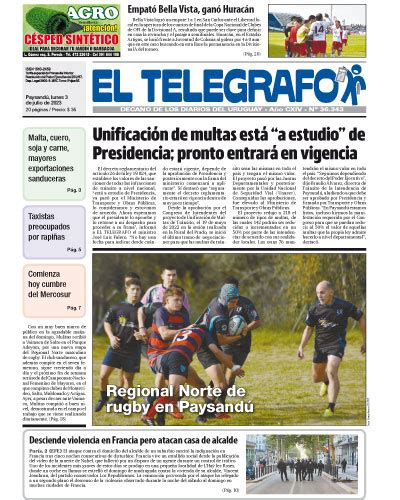 Edición 03 07 2023 Diario El Telégrafo