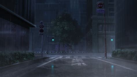 Mahou Shoujo Magical Destroyers Anime City Rain Wallpaper - Resolution:1920x1080 - ID:1391137 ...