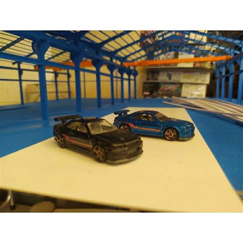 Jual Hot Wheels Nissan Skyline GTR R34 Loose Shopee Indonesia