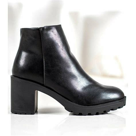 Venta Botas Negras Mujer Con Plataforma En Stock