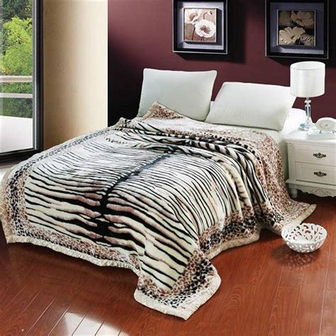 Double Layer Winter Blankets For Beds Super Soft Fluffy Heavy Warm Thick Twin Queen Size Raschel