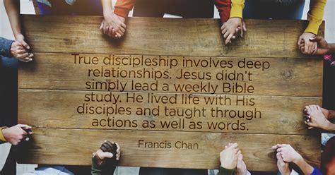 True Discipleship Involves Deep Relationships Not A Weekly Bible Study