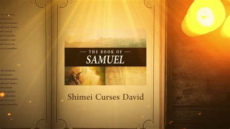 Samuel Shimei Curses David Bible Stories Youtube