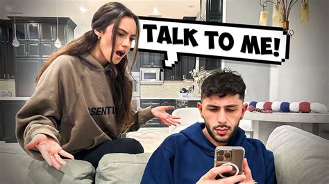 Ignoring My Girlfriend For 24 Hours Youtube