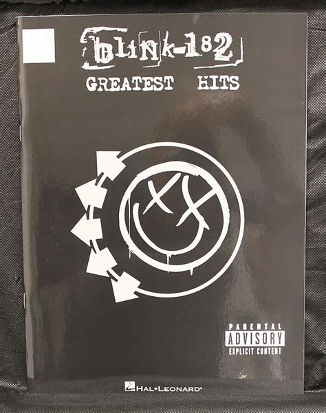 Blink 182 Greatest Hits Ez Guitar Tab Songbook Reverb