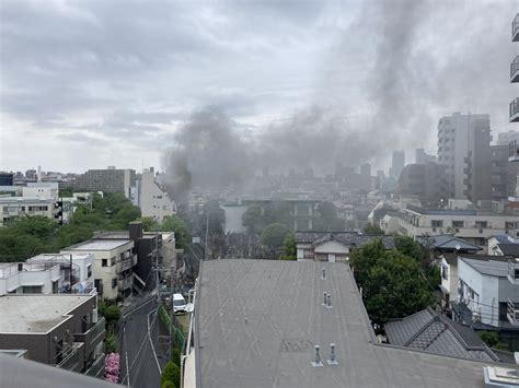 小滝橋神田川沿いで火事 東京都新宿区高田馬場で火災が発生 黒煙が蔓延 まとめダネ！