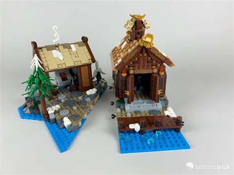 Lego Ideas Viking Village Review Vkng The Brothers Brick