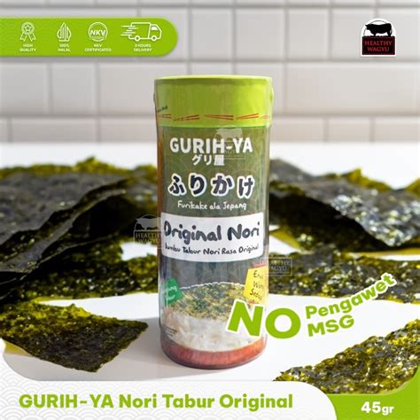 Jual Gurih Ya Nori Rumput Laut Tabur Original Seaweed Flakes Gr